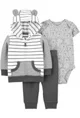 Carter's Set 3 piese bebe hanorac, pantaloni si body Ursulet foto