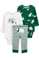 Carter's Set 3 piese Urs Polar - 2 body-uri si pantaloni foto