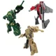 Set Trio Robot Transformer X-Bot Tanc verde, avion, tanc bej, 15 cm foto