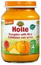 Piure Holle de dovleac si orez (4+ luni), 190 g