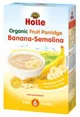 Безмолочная органическая каша Holle манная крупа с бананом (6+ мес.), 250 г foto