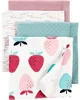 Carter's Set 4 paturele bebe Capsuni