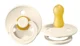 Suzeta rotunda BIBS Ivory din latex (18-36 luni) foto