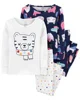 Carter's Set 2 pijamale Tigru foto