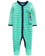 Carter's Pijama bebelus Dinozaur cu dungi foto