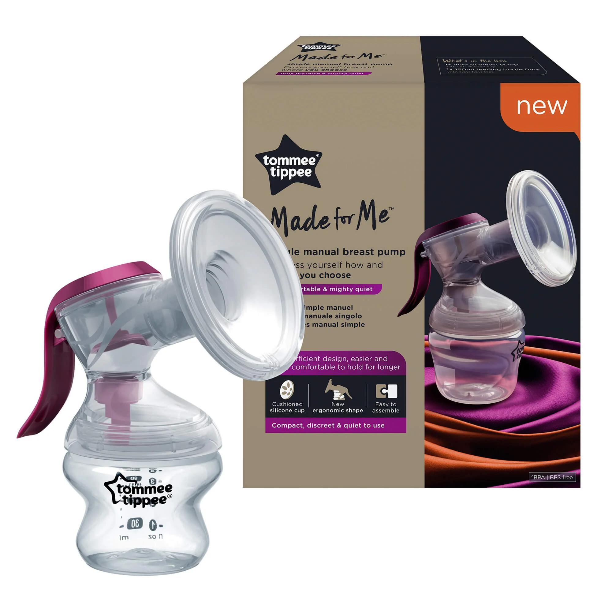 Ручной молокоотсос Tommee Tippee