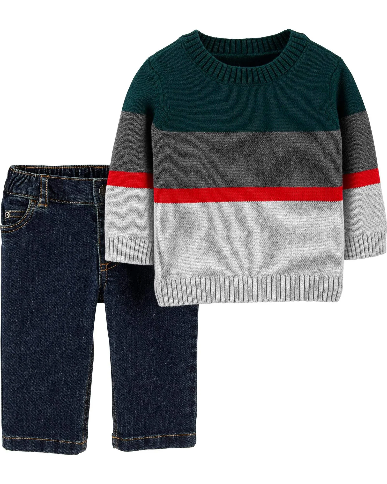 Carter's Set 2 piese Pulover si pantaloni foto
