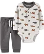 Carter's Set 2 piese Pantaloni si body Castor foto