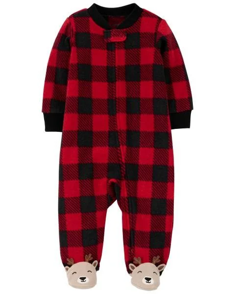 Carter's Pijama bebe cadrilata Ren foto
