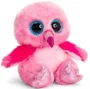 Jucarie moale Animotsu Flamingo, 15 cm foto