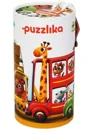 Puzzle educational Puzzlika Masini, 5 in 1 foto