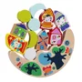 Jucarie-echilibru din lemn Cubika Figurine amuzante foto