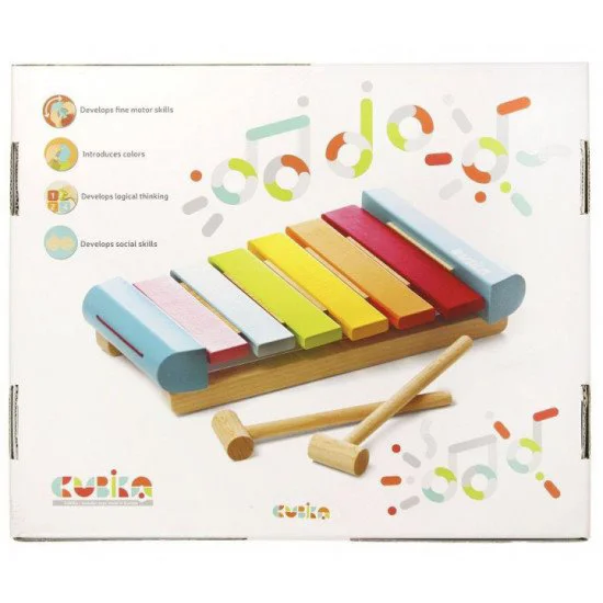 Музыкальная игрушка Cubika Ксилофон foto