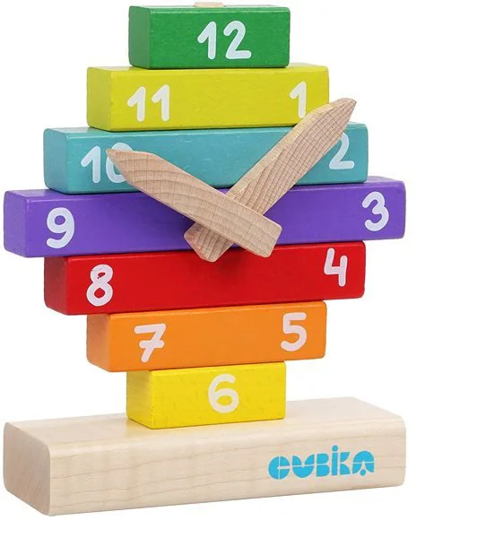 Деревянный конструктор Cubika Часы foto