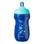 Чашка с соломой изотермическая Tommee Tippee Blue (12+ мес.), 260 мл