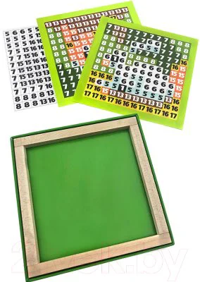 Деревянная мозаика Cubika Wooden pixels 3 "Животные" foto
