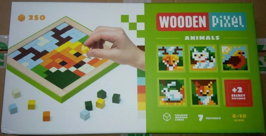 Деревянная мозаика Cubika Wooden pixels 5 "Пираты", 400 деталей foto