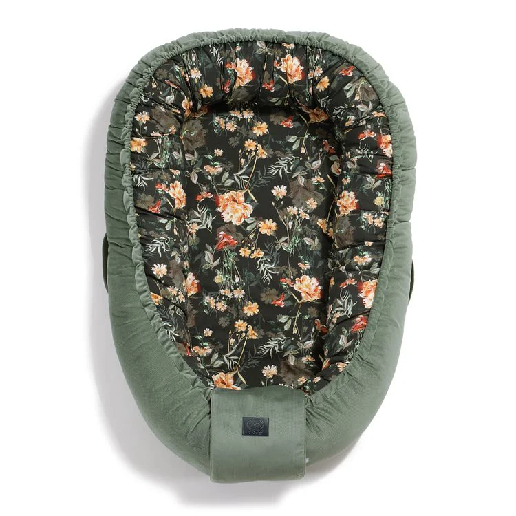 Babynest La Millou Velvet Collection - Blooming Boutique Noir - Khaki foto