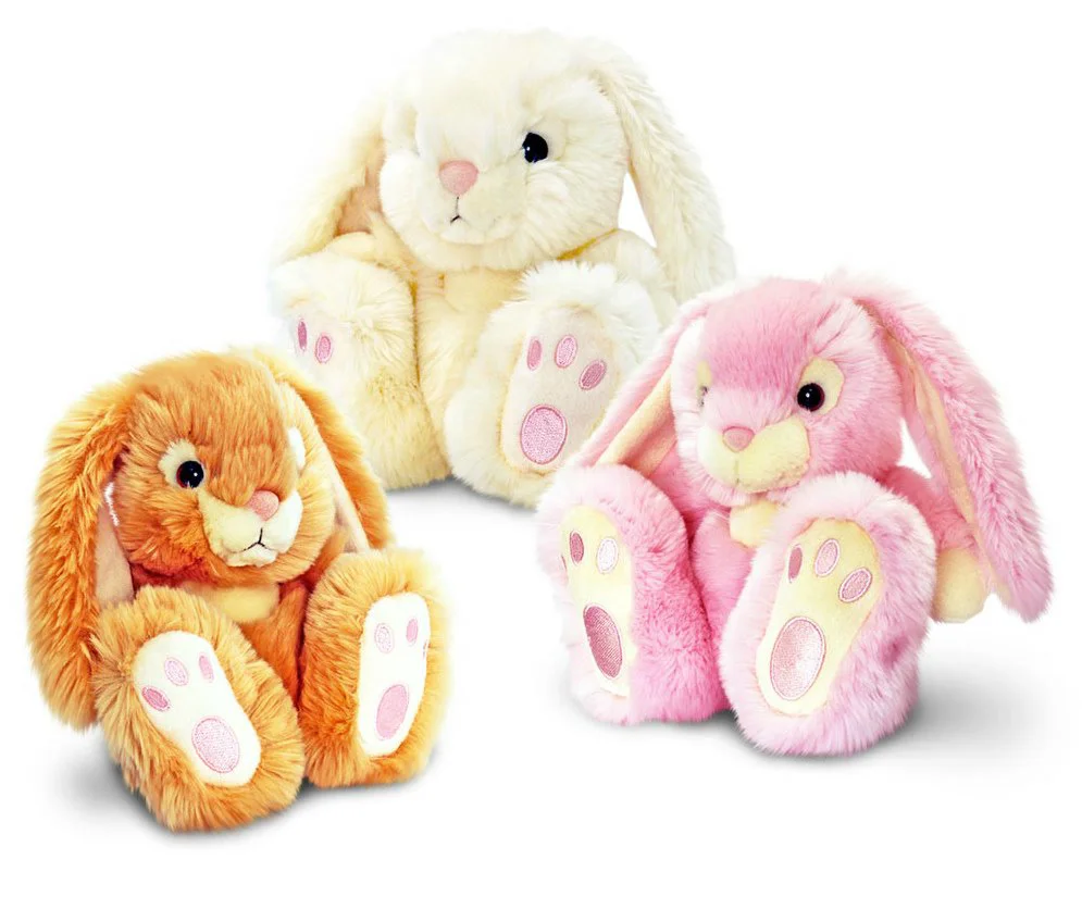 Jucarie moale Iepuras Patchfoot Rabbit 3 tipuri,  35 cm foto