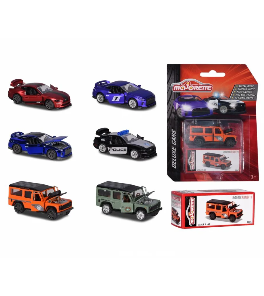Машинка Majorette Deluxe, 7.5 см