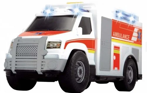 Ambulanta Dickie cu sunete si lumini, 30 cm foto