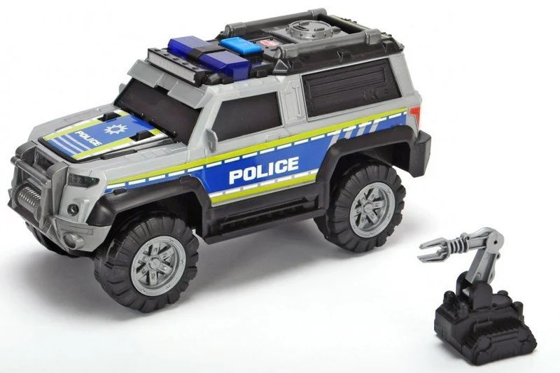 Masinuta Dickie SUV Politie cu sunete si lumini, 30 cm foto