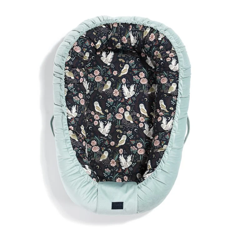 Бабинест La Millou Velvet Collection - Magic Owl - Smoke Mint
