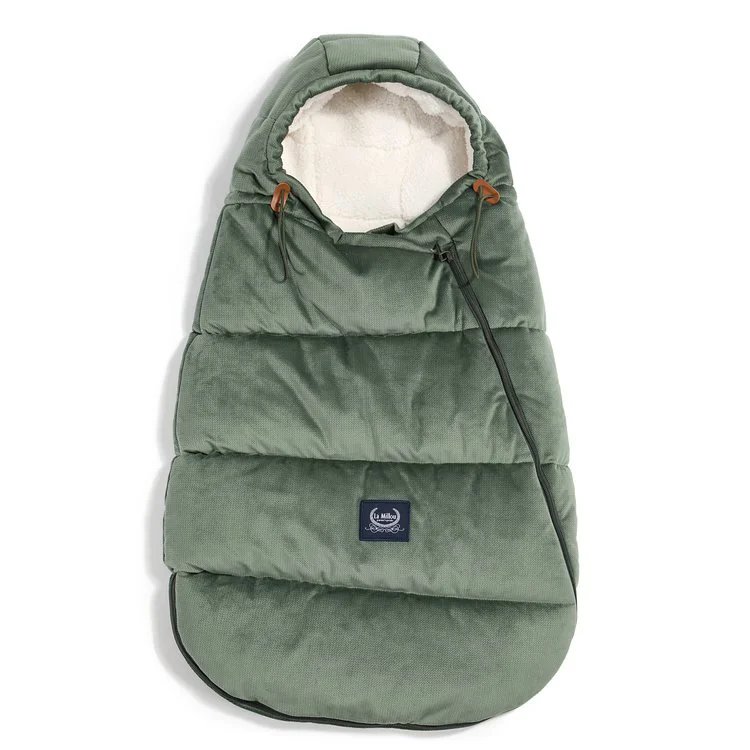 Husa De Iarna Pentru Carucior La Millou - Baby - Velvet Collection - Khaki