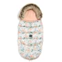 Husa de iarna pentru carucior La Millou - Combo - Blooming Boutique & Powder Pink