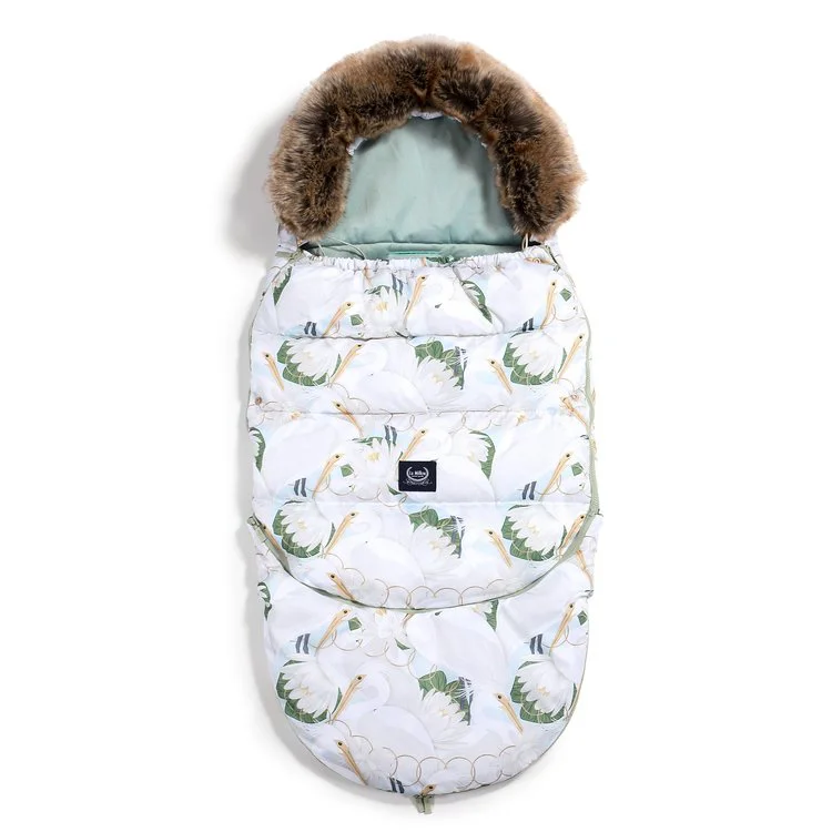Зимний Чехол La Millou - Combo - Heron In Cream Lotus & Smoke Mint
