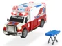 Masina de ambulanta Dickie, cu sunete si lumini, 33 cm foto