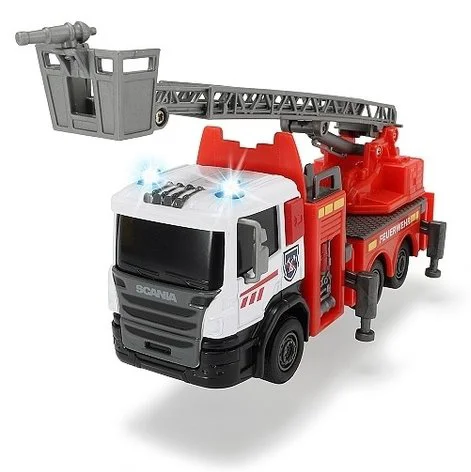 Camion de pompieri Dickie "Scania" cu sunete si lumini, 17 cm foto