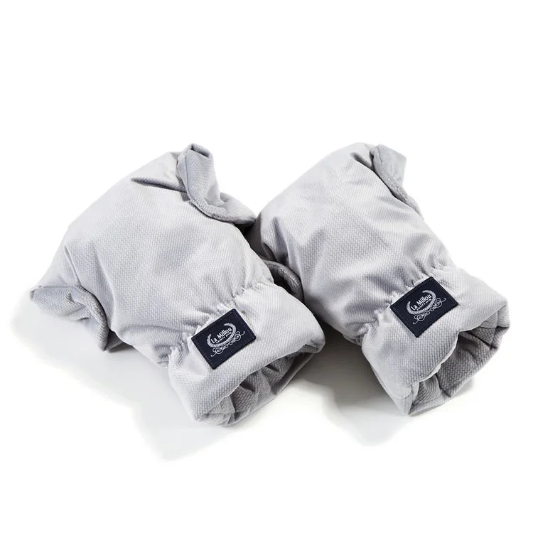 Manusi pentru carucior La Millou - Velvet Collection - Dark Grey
