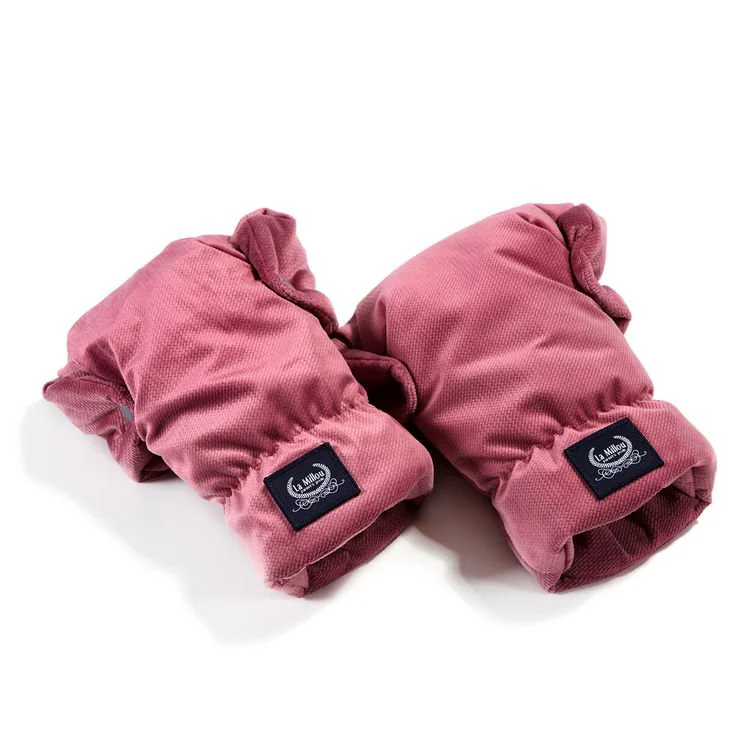 Manusi pentru carucior La Millou - Velvet Collection - Mulberry