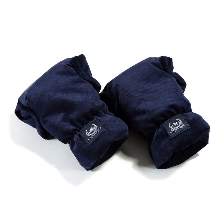 Manusi pentru carucior La Millou - Velvet Collection - Royal Navy