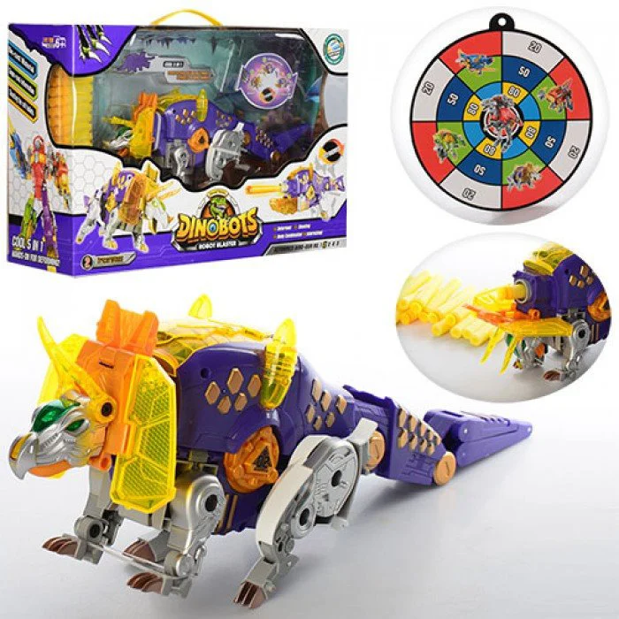 Динобот-трансформер Dinobots Трицератопс, 30 см