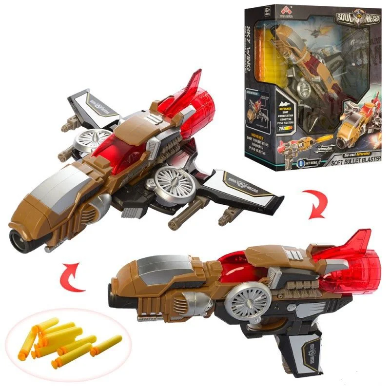 Баттлбот Трансформер Dinobots Самолет, 23 см
