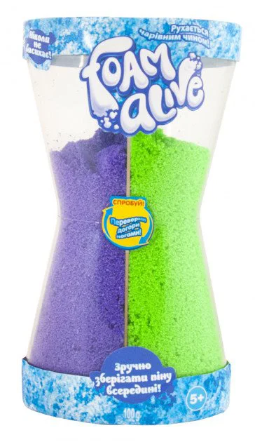Spuma modelatoare doua culori Foam Alive