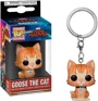 Figurina breloc Goose the Cat Funko Pop seria Captain Marvel, 3.8 cm foto