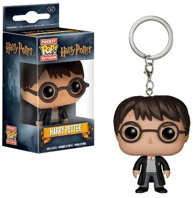 Figurina breloc Harry Potter Funko Pop seria Harry Potter, 3.8 cm foto