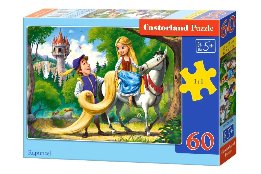 Puzzle Castorland Rapunzel, 60 MIDI piese foto