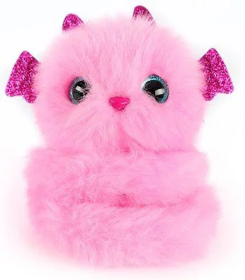 Мягкая игрушка Pomsies Дракончик Зу на клипсе, 10 см