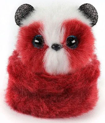 Мягкая игрушка Pomsies Панда Лу на клипсе, 10 см