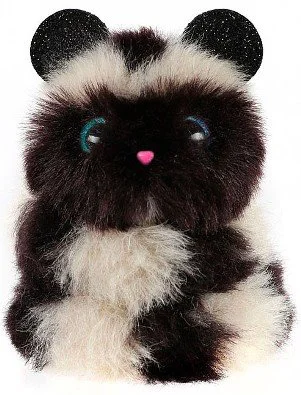 Мягкая игрушка Pomsies Енотик Скаут на клипсе, 10 см