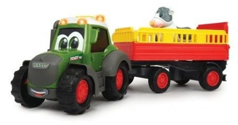 Tractor Dickie "Remorca fericita pentru animale" foto