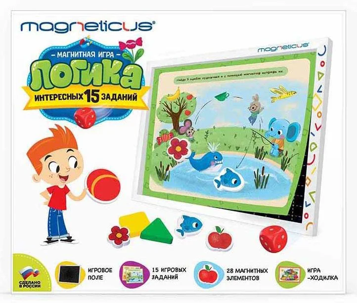 Set de dezvoltare Magneticus Logica, 28 elemente foto