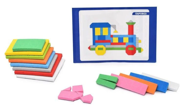 Set de creatie Magneticus Midi-Mozaica "Tren"