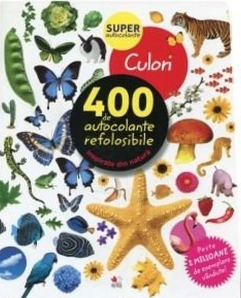 Culori. 400 de autocolante refolosibile foto