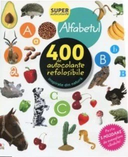 Alfabetul. 400 de autocolante refolosibile foto