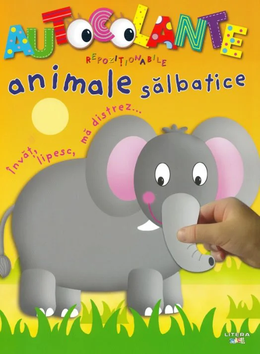 Autocolante Repozitionabile. Animale salbatice foto